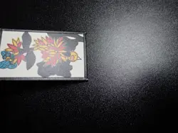 Pokemon Traditional Poker Playing Card Hanafuda Beedrill Weedle #1 NM- or NM/EX - Image 2