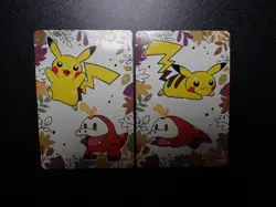 Pokemon Card Pronto Promo 2 SET Holo Prism Shining Pikachu Fuecoco #5964 EX - Image 1