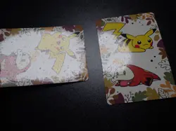 Pokemon Card Pronto Promo 2 SET Holo Prism Shining Pikachu Fuecoco #5964 EX - Image 3