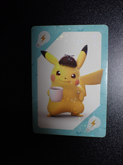 Pokemon Pronto Promo Thank you Card Holo Prism Detective Pikachu #5941 EX - Image 1