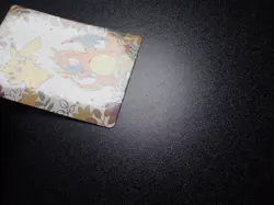 Pokemon Pronto Promo Thank you Card Holo Prism Pikachu & Charizard #5930 EX - Image 4