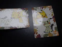 Pokemon Card Pronto Promo 2 SET Holo Shining Pikachu Mimikyu #5961 EX - Image 3