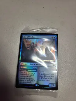 1x Fae of Wishes (MTG- Promos: Prerelease Cards) Foil English M/NM Free Shipping - Image 1