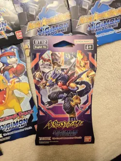 Digimon Booster Card TCG LOT of 15 NEW AND SEALED! BT05/BT07/BT08/BT09/BT11/BT12 - Image 2