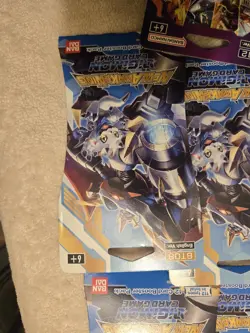 Digimon Booster Card TCG LOT of 15 NEW AND SEALED! BT05/BT07/BT08/BT09/BT11/BT12 - Image 4