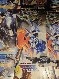 Digimon Booster Card TCG LOT of 15 NEW AND SEALED! BT05/BT07/BT08/BT09/BT11/BT12 - Image 5