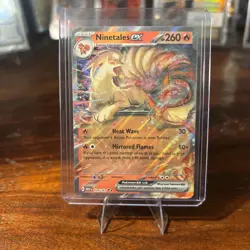 Pokemon TCG Ninetales EX SV Scarlet & Violet 151 Double Rare Holo Card 38/165 - Image 1