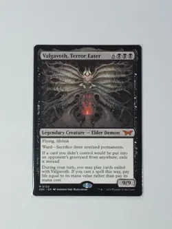MTG Valgavoth, Terror Eater Promo Pack: Duskmourn: House of Horror Regular - NM - Image 1