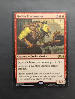 Goblin Trashmaster Core Set 2019 Regular LP/MP - Image 1