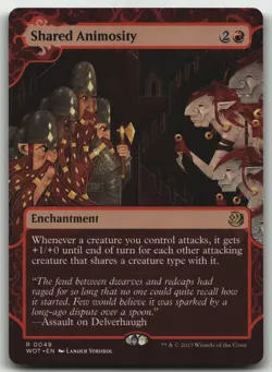 Shared Animosity R Wilds of Eldraine: Enchanting Tales 49 LP - Image 1