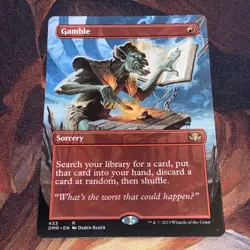 Gamble X1 Mtg Dominaria Remastered Nm Borderless - Image 1