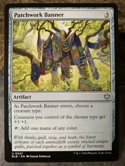 MTG TCG Bloomburrow Patchwork Banner 0247 Regular Uncommon - Image 1