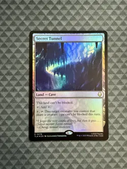 MTG Secret Tunnel #0278 Foil Rare Avatar: The Last Airbender (TLA) - Image 1