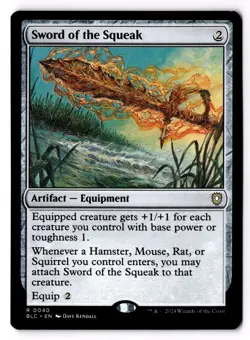 Sword of the Squeak 40 Commander: Bloomburrow LP - Image 1