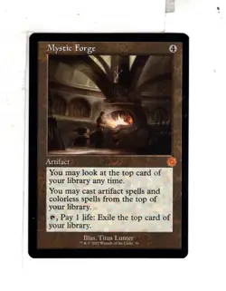 MTG SkeenAB Mystic Forge RETRO FRAME from Brothers' War. NM. - Image 1