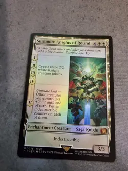 Magic the Gathering Final Fantasy Summon: Knights of Round Foil - Image 1