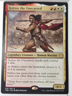 Haktos the Unscarred - Theros: Beyond Death - Magic the Gathering MTG Nice! - Image 1