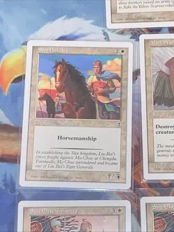 1999 MTG Portal Three Kingdoms English - 13 Near Mint White Commons - Image 4