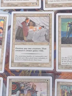 1999 MTG Portal Three Kingdoms English - 13 Near Mint White Commons - Image 5