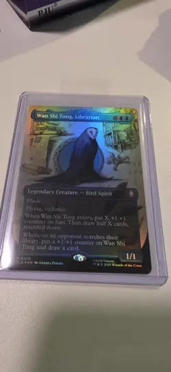 Wan Shi Tong Librarian Mythic Borderless FOIL NM - Magic MTG TLA #0320 - Image 1