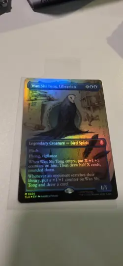 Wan Shi Tong Librarian Mythic Borderless FOIL NM - Magic MTG TLA #0320 - Image 2