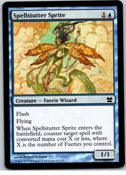 Playset 4x Spellstutter Sprite - Modern Masters - MTG - Image 1