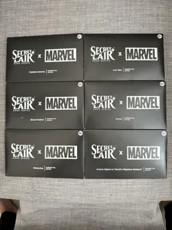 MTG Secret Lair x Marvel Rainbow Foil Edition - FULL SET of 6 | New Sealed ? - Image 1