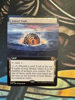 Fomori Vault Outlaws of Thunder Junction: the Big Score Extended Art Mythic Rare - Image 1