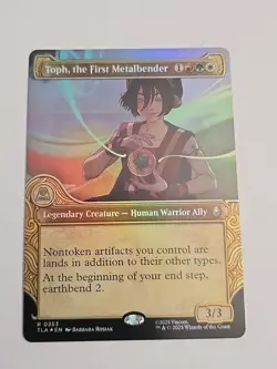 Toph, the First Metalbender (Showcase) Avatar: The Last Airbender Foil - Image 1