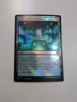 MTG - Simic Growth Chamber (Ripple Foil)- Commander: Modern Horizons 3 NM/M Cond - Image 1