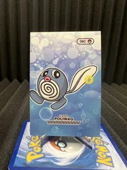 Poliwag #60 - Cracked Ice Holo - Pokemon Pocket Book 2024 - NM - Image 1