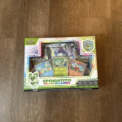Pokemon Sprigatito Paldea Collection Scarlet & Violet Miraidon ex 4 Pack 3 Promo - Image 1