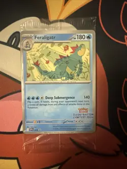 Pokemon TCG Illustration Contest 2024 Promo Pack Sealed Brand New Pikachu - Image 1