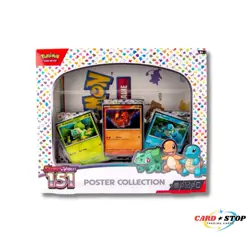 Pokemon 151 Poster Collection Box ( Dollar General Exclusive ) - Image 1