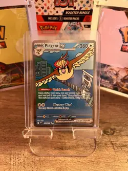 Pokemon Obsidian Flames Pidgeot ex 225/197 Special Illustration Rare NM - Image 1