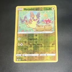 💥 MORPEKO 35/72 REVERSE HOLO SHINING FATES PROMO POKEMON CARD RARE FRESH💥 - Image 1