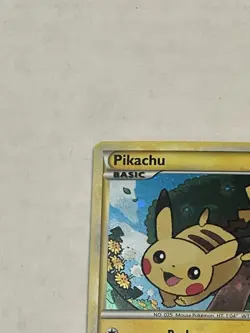 Pokemon TCG Pikachu HGSS03 Black Star Promo Holo 2010 NICE LOOK!! - Image 4