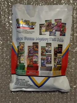 PokeRev Mystery Pack 3.0 Sealed 6 Pokemon Booster Packs 5+1 Bonus Pack - Image 2