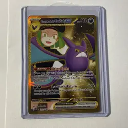 Pokemon Team Rocket’s Crobat ex 242/182 Ultra Rare Gold Destined Rivals - Image 1