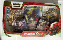 Pokemon Darkrai VSTAR Premium Collection Box 8 Booster Packs NEW SEALED - Image 1