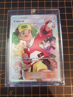 Copycat 163/168 Full Art Ultra Rare Pokemon TCG NM With Hard Case - Image 1