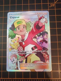 Copycat 163/168 Full Art Ultra Rare Pokemon TCG NM With Hard Case - Image 2