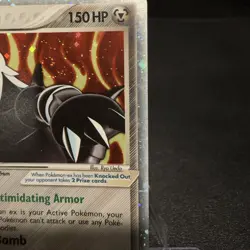 Aggron ex - SWIRL - 89/100 - Crease - Crystal Guardians Holo Pokemon TCG - 2006 - Image 4