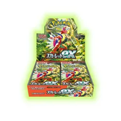 Pokemon TCG Scarlet EX Booster Box - 30 Packs Japanese Sealed 4521329373515 - Image 1
