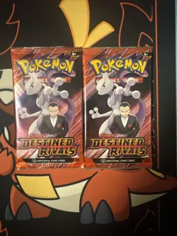 Pokemon TCG Scarlet & Violet Destined Rivals ( Booster Packs ) 2 Packs - Image 1