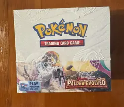 Pokemon TCG: Scarlet & Violet Paldea Evolved Booster Box- 36 Packs Sealed - Image 1