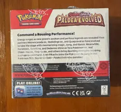 Pokemon TCG: Scarlet & Violet Paldea Evolved Booster Box- 36 Packs Sealed - Image 2