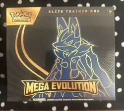 Pokemon Elite Trainer Box ETB Mega Evolution Lucario BRAND NEW SEALED - Image 1