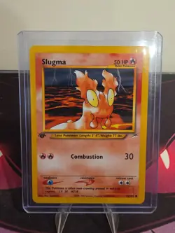 Slugma 82/105 Pokemon TCG 1st Edition Neo Destiny LP - Image 3