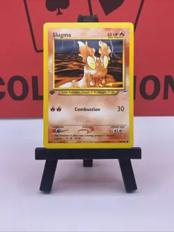 Slugma 82/105 Neo Destiny WOTC 1st Edition Pokemon TCG Regular Common 1999 LP - Image 2